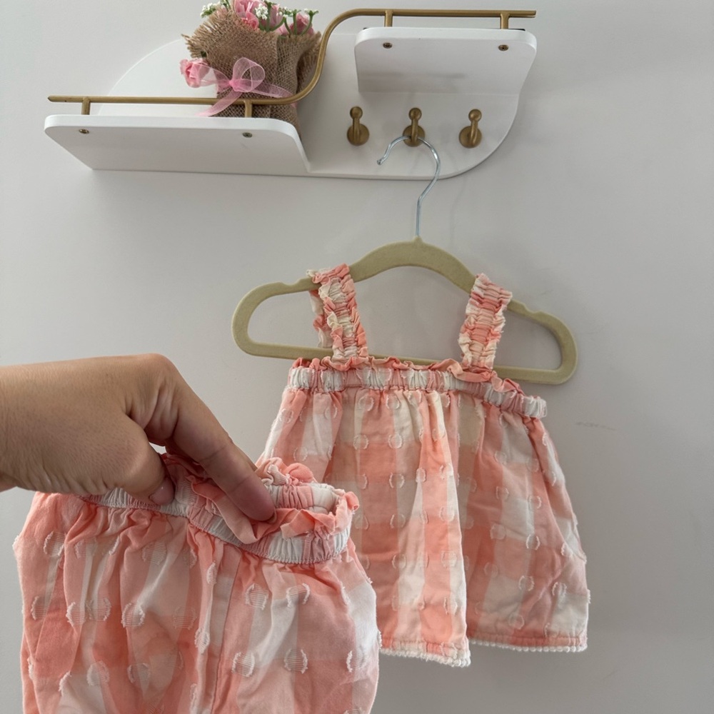 Joie Pink Peach Two-Piece Matching Set